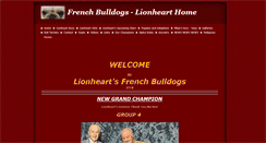 Desktop Screenshot of lionhearthome.com